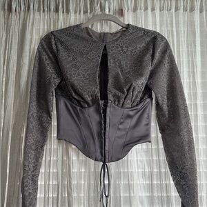 Mistress Rocks Lace Corset Top